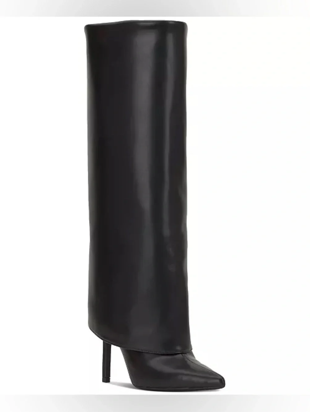 I.N.C. International Concepts Skylar Wide-Calf Fold Over Cuffed Knee High Boots